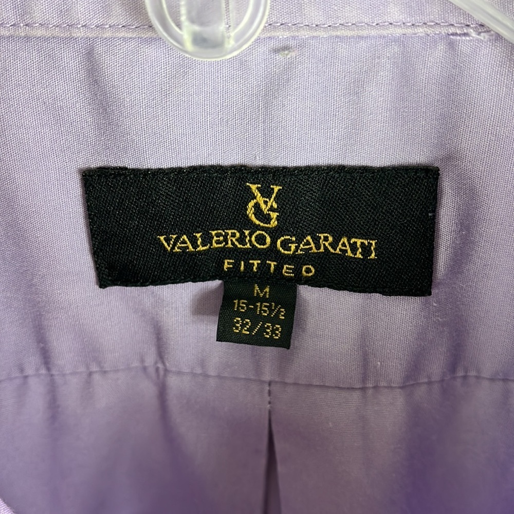 Valerio Garati fitted dress shirt long sleeve Sz M (15-15 1/2; 32/33) - Picture 3 of 9